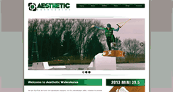 Desktop Screenshot of aestheticwakeskates.com